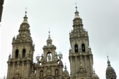 cathédrale à St Jacques de Compostelle