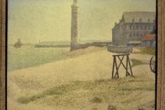 le phare à Honfleur - Georges Seurat 1886